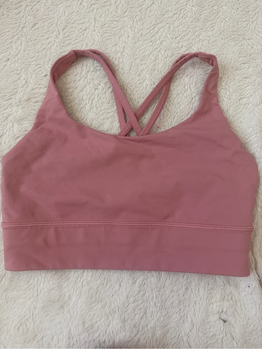 Lululemon Women's Sports Bra Pink Size 8